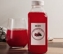 Морс Брусника и мята
