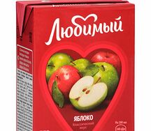 Сок Любимый Яблочный