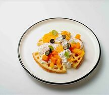 Вафли Манго-апельсин