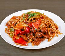 Жареный лагман Босо