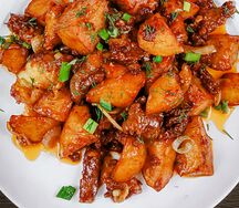 Куурдак с картошкой