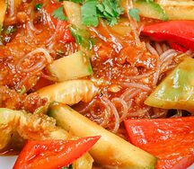 Фунчоза с курицей