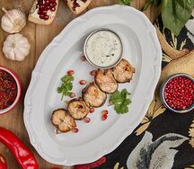 Шашлык из скумбрии