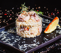 Ризотто с морепродуктами