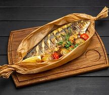 Сибас в конверте