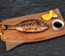 Дорадо на мангале