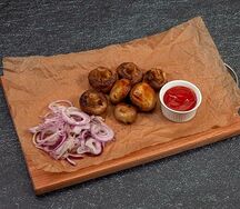 Шашлык из шампиньонов