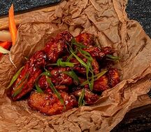 Шашлык из куриных крыльев