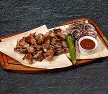 Шашлык из бараньих рёбер (семечки)