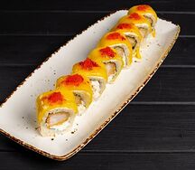 Ролл с креветкой темпура и манго