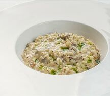 Ризотто с белыми грибами