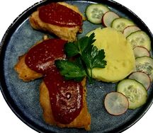 Свиные кармашки с беконом