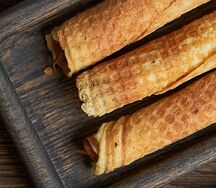 Трубочка со сгущёнкой 