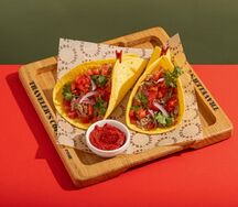 Тако с рваным мясом
