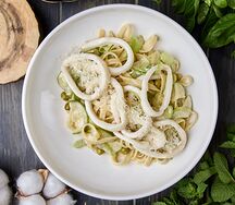 Паста с кальмаром