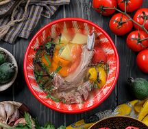 Суп с бараниной и овощами
