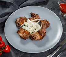 Шашлык из мякоти баранины халяль