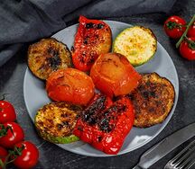 Овощи на мангале