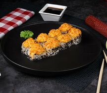 Запеченный ролл Яки кани