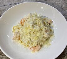 Паста с креветками