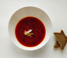 Борщ с говядиной