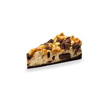 Чизкейк с арахисом и карамелью