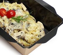 Паста курица & грибы