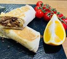 Шаурма Сирийская в пите на гриле