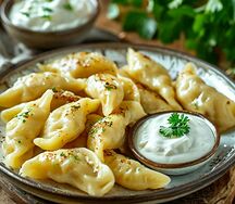 Вареники с картофелем