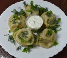 Манты с говядиной
