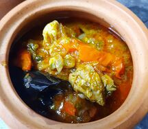 Чанах с бараниной