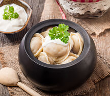 Пельмени по-тбилисски