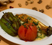 Овощное ассорти на мангале