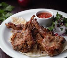 Шашлык из корейки ягненка