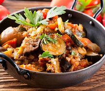 Салат из запеченных овощей