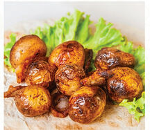 Картофель на мангале