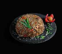 Рис Тяхан с курицей и овощами