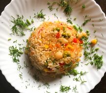 Рис с овощами