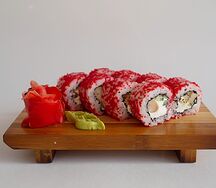 Калифорния с лососем