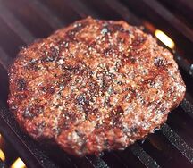 Котлета из мраморной говядины