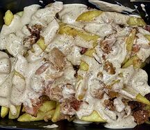 Буженина с соусом демиглас