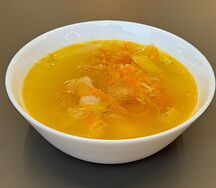 Щи с квашеной капустой 