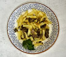 Картофель с грибами