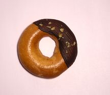 Бублик с вареной сгущенкой