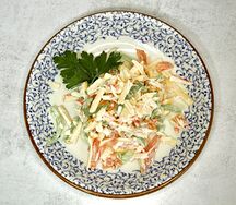 Салат Красное море
