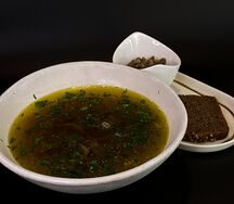 Чечевичный суп с говядиной