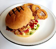 Бургер с цыпленком