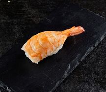 Нигири с креветкой