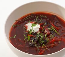 Борщ с говядиной