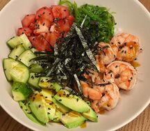 Поке с креветкой